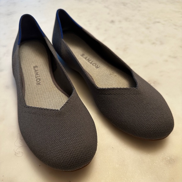 Rothy’s gray flats - Picture 1 of 9